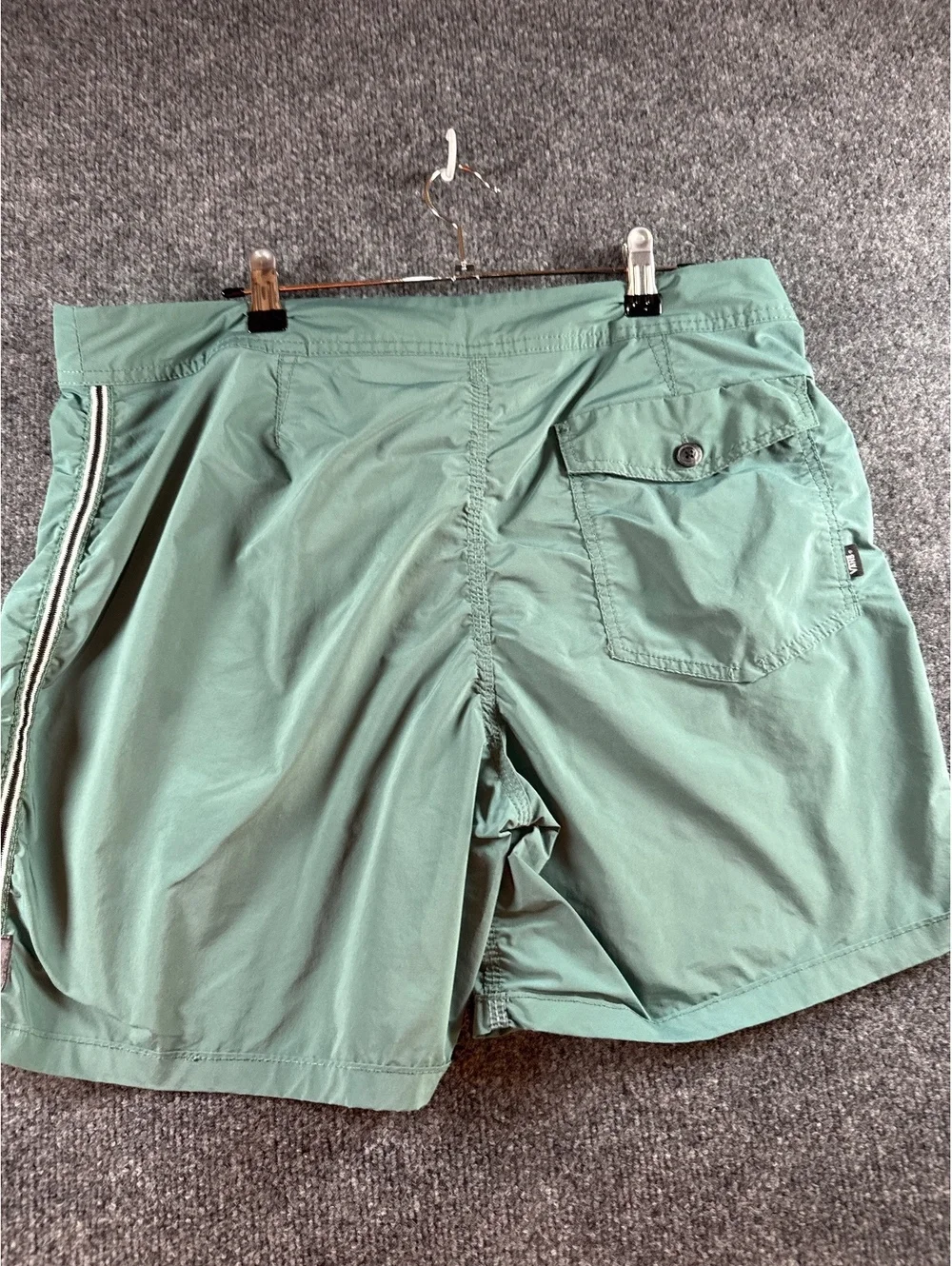 Vans Men’s Size 34 Green Drawstring Casual Shorts